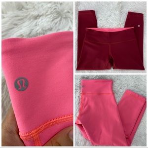 Lululemon Wunder Under Crop